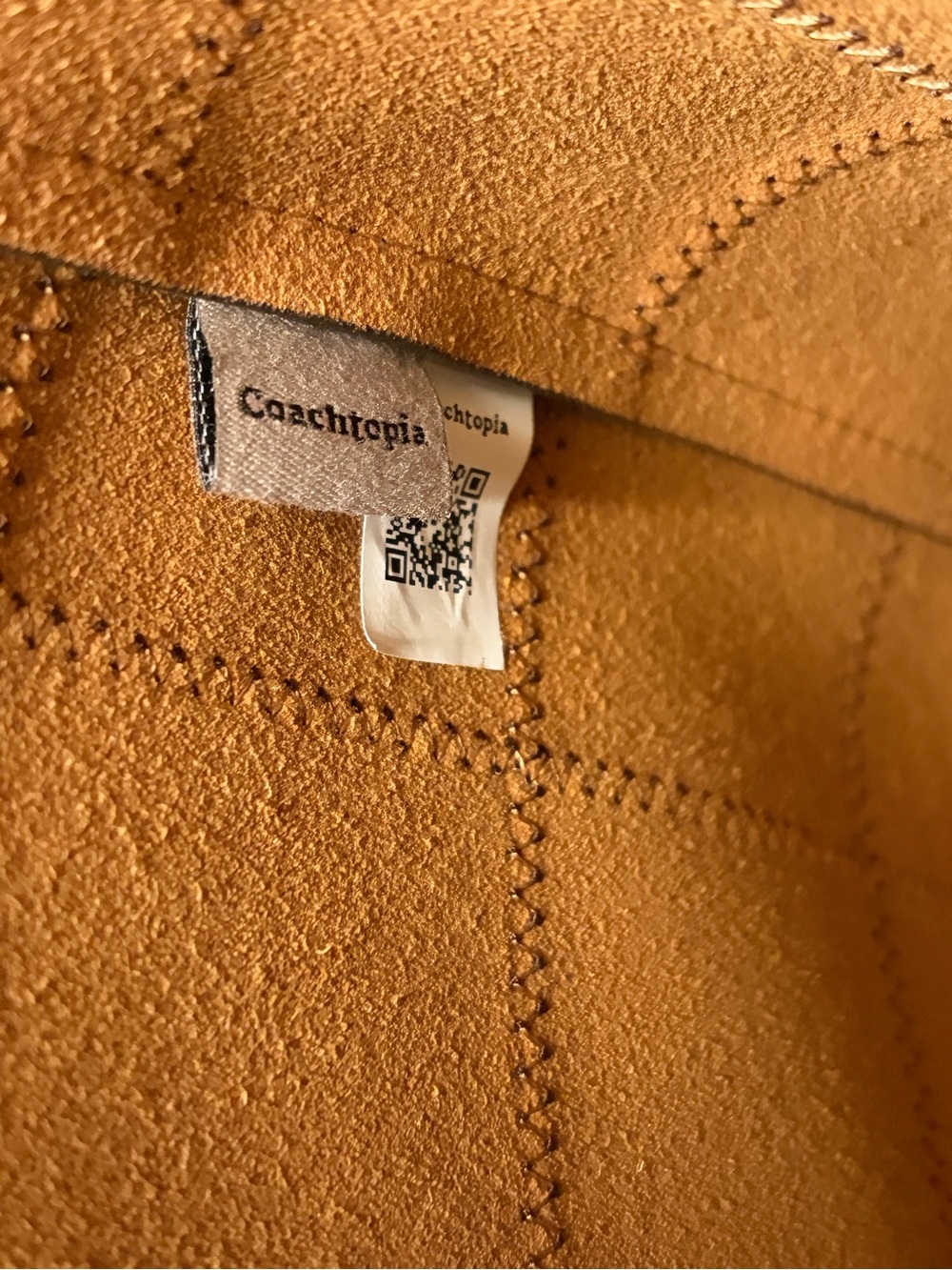 Coach Coachtopia Brooklyn 28 Clay Multi Shoulder Bag (the perfect fall bag!) NEW - Picture 6 of 15